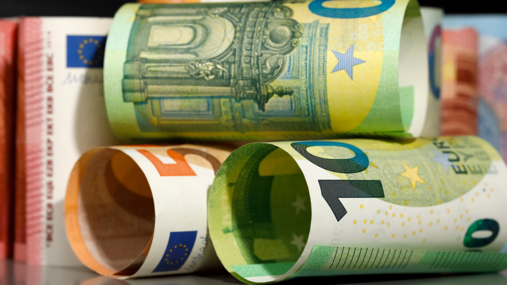 euro bankovky